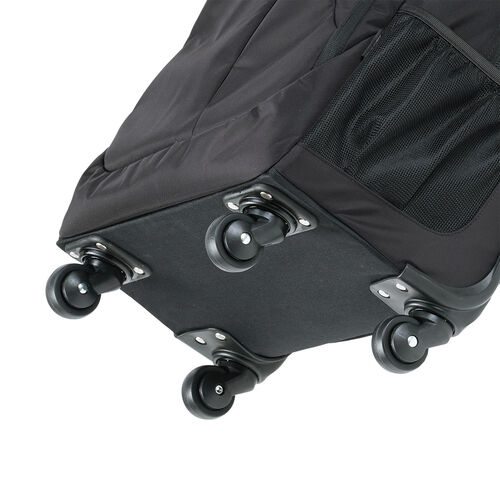 キャリーリュック（キャリーバッグ・2WAY・トロリー・4輪・ビジネスリュック・35リットル・ブラック）