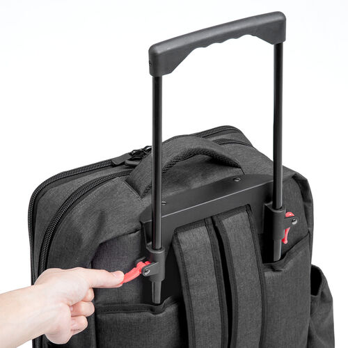 キャリーリュック（リュックキャリー・キャリーバッグ・2way・35L・キャリーバッグ・ビジネスリュック・機内持ち込み・ブラック・防災・防災バック・非常持ち出し袋）