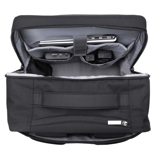 キャリーリュック（キャリーバッグ・4輪・容量35L・2WAY・ビジネスリュック・機内持ち込み・スーツケース・撥水・トロリー・2泊3日・旅行・出張・防災・ブラック）