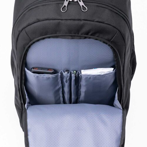 キャリーバッグ（リュック機能・T字ハンドル・1本軸キャリーバー・2WAY・ビジネス・機内持ち込み・スーツケース・撥水・軽量・旅行・出張・1泊2日・ブラック）