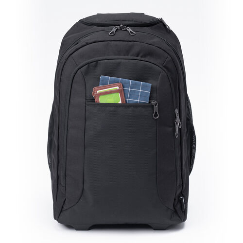 キャリーバッグ（リュック機能・T字ハンドル・1本軸キャリーバー・2WAY・ビジネス・機内持ち込み・スーツケース・撥水・軽量・旅行・出張・1泊2日・ブラック）