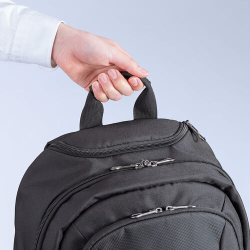 キャリーバッグ（リュック機能・T字ハンドル・1本軸キャリーバー・2WAY・ビジネス・機内持ち込み・スーツケース・撥水・軽量・旅行・出張・1泊2日・ブラック）