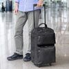 キャリーリュック（キャリーバッグ・2way・大容量・30L・キャスター付き・ビジネスリュック・機内持ち込み・ブラック）