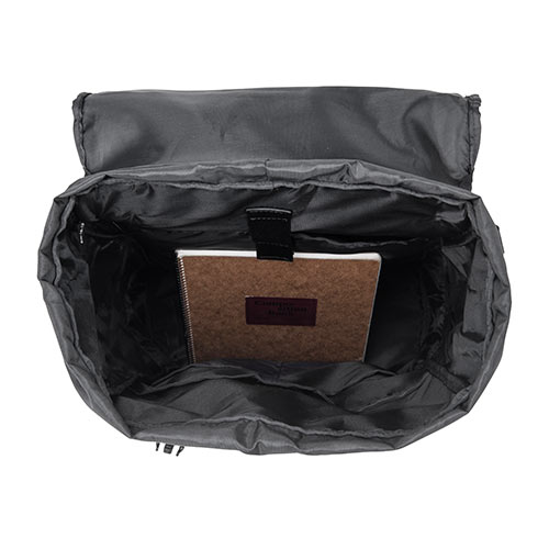 リュック（FILA・大容量22L・黒・メンズ・レディース・スクエア型・バックパック・通勤・通学）