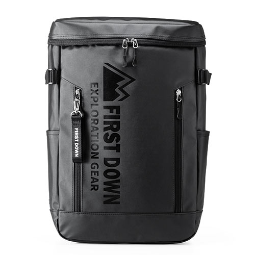 バックパック（スクエア型・リュック・メンズ・ビジネス・A4・旅行・ファーストダウン・22L・撥水・通勤・通学）