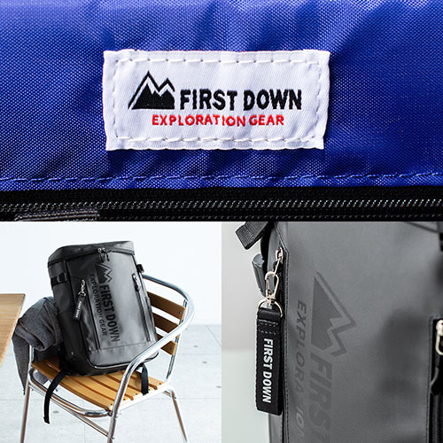 バックパック（スクエア型・リュック・メンズ・ビジネス・A4・旅行・ファーストダウン・22L・撥水・通勤・通学）