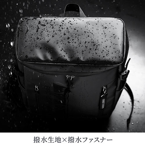 バックパック（スクエア型・リュック・メンズ・ビジネス・A4・旅行・ファーストダウン・22L・撥水・通勤・通学）