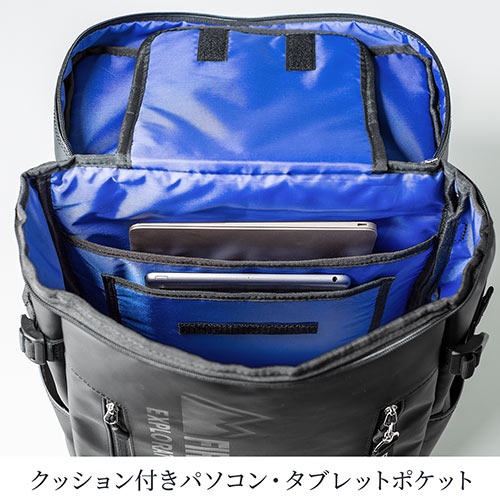 バックパック（スクエア型・リュック・メンズ・ビジネス・A4・旅行・ファーストダウン・22L・撥水・通勤・通学）