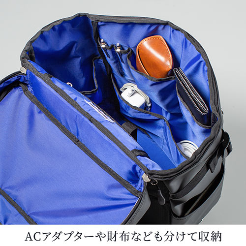 バックパック（スクエア型・リュック・メンズ・ビジネス・A4・旅行・ファーストダウン・22L・撥水・通勤・通学）