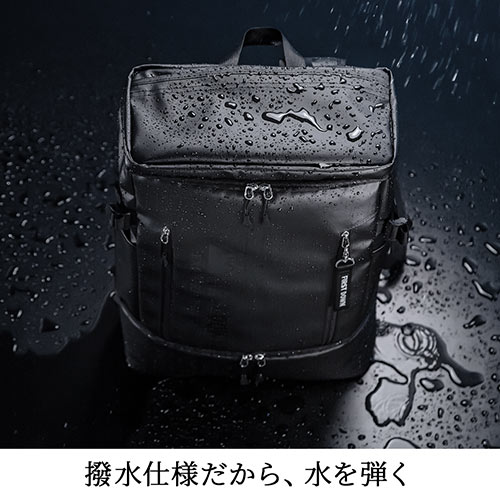 バックパック(リュック・2層式・大容量・通勤・通学・撥水・ファーストダウンバックパック・33L）