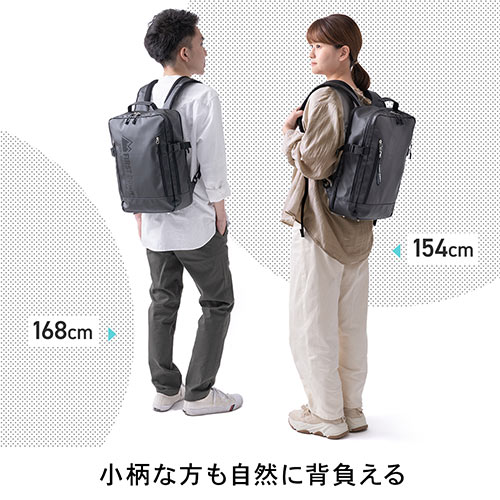 バックパック（メンズ リュックサック A4 コンパクト 通勤 旅行 PCリュック ファーストダウン 9L）