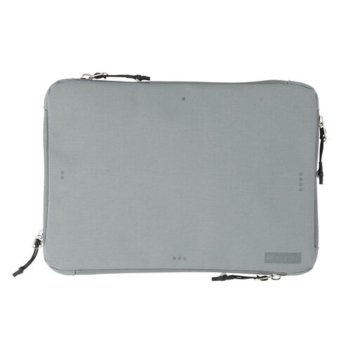 ポーチ（トラベルポーチ・ガジェットポーチ・小物入れ・おしゃれ・大容量・人気・おすすめ・男性・仕切り・4方向収納・B5サイズ・ソフトクッション・収納・便利・持ち運び・黒）BAGIN030GY