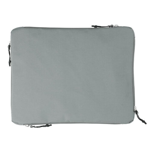 ポーチ（トラベルポーチ・ガジェットポーチ・小物入れ・おしゃれ・大容量・人気・おすすめ・男性・仕切り・収納・便利・持ち運び・4方向収納・A4サイズ・グレー）BAGIN031GY