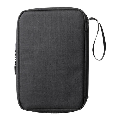 大容量 ガジェット トラベルポーチ 180°開口 黒 ブラック ポーチ Amazon.co.jp: tomtoc ガジェットポーチ 大容量 トラベルポーチ