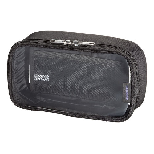 ガジェットポーチ（小物入れ・クリア・縦長・旅行・海外旅行・出張・収納・トラベルポーチ・整理）