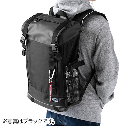 バックパック（リュック・メンズ・通学・通勤・旅行・ビジネス・A4収納・ロンズデール・23リットル・ホワイト）