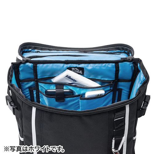 リュック（通勤・通学・ビジネス・アウトドア・A4収納・スクエア・26L・ロンズデール・トリコロール）