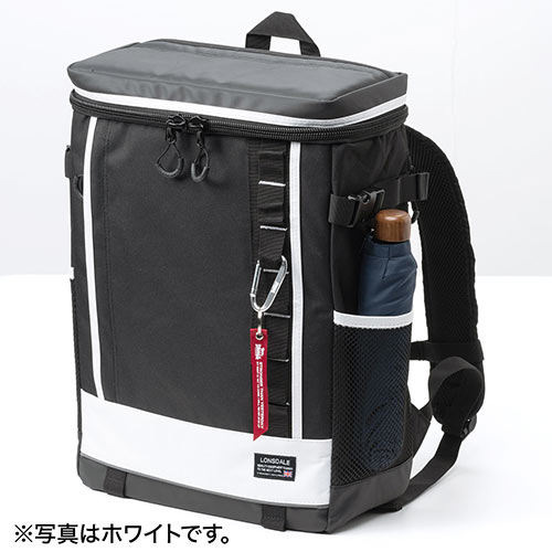 リュック（通勤・通学・ビジネス・アウトドア・A4収納・スクエア・26L・ロンズデール・トリコロール）
