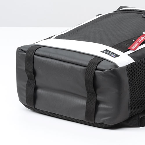 リュック（通勤・通学・ビジネス・アウトドア・A4収納・スクエア・26L・ロンズデール・ホワイト）