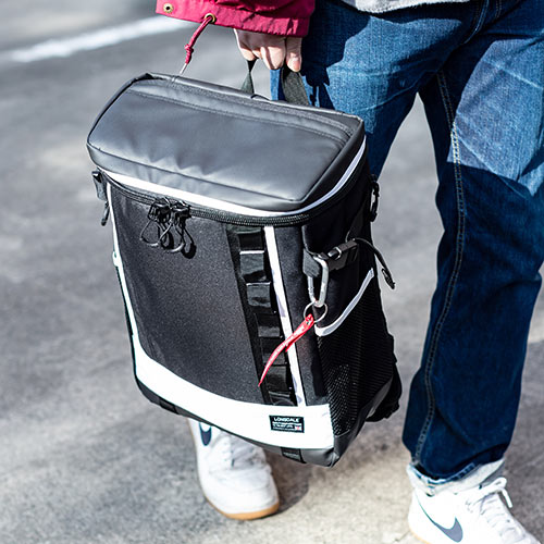 リュック（通勤・通学・ビジネス・アウトドア・A4収納・スクエア・26L・ロンズデール・ホワイト）