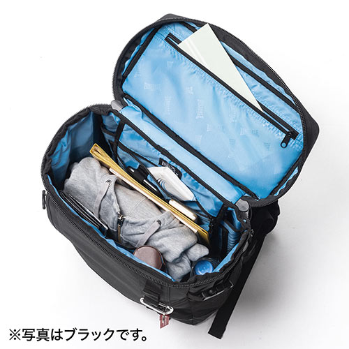 リュック（通勤・通学・ビジネス・アウトドア・A4収納・スクエア・26L・ロンズデール・ホワイト）