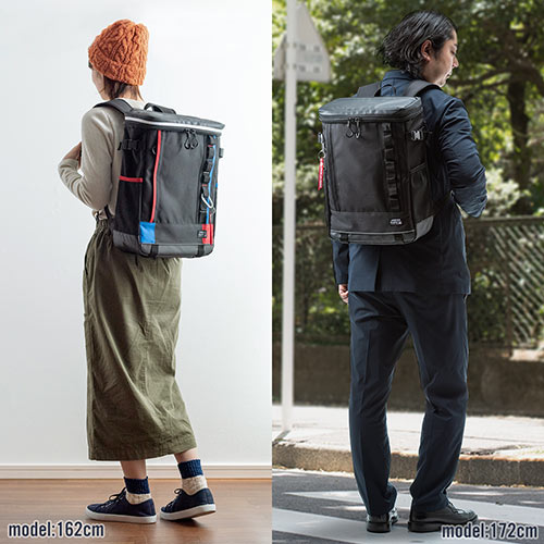 リュック（通勤・通学・ビジネス・アウトドア・A4収納・スクエア・26L・ロンズデール・ホワイト）