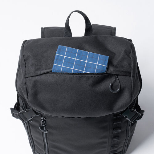 リュック（フラップ付き・ロゴレス・15.3インチ・PC収納・通学・通勤・カジュアル・多機能・メンズ・ビジネス・バックパック・大容量・24L・A4収納・ブラック）