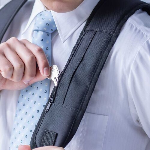 3WAYトートバッグ｜PC収納・A4対応・通勤通学・21L・黒