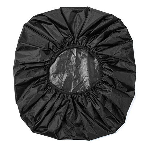 リュック用レインカバー（バッグカバー・撥水・フリーサイズ・ブラック）