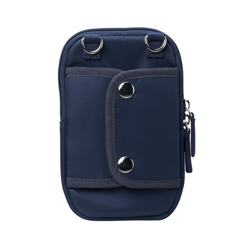 スマホポーチ（ショルダーポーチ・スマホショルダー・斜め掛け・スマホポシェット・ネイビー）