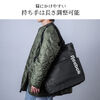 3WAYトートバッグ（Reebok・防水生地・手提げ・肩掛け・リュック・ショルダー・長さ調整・大容量20L・A4収納・ビジネストート・15.6インチPC対応・ロゴブラック）