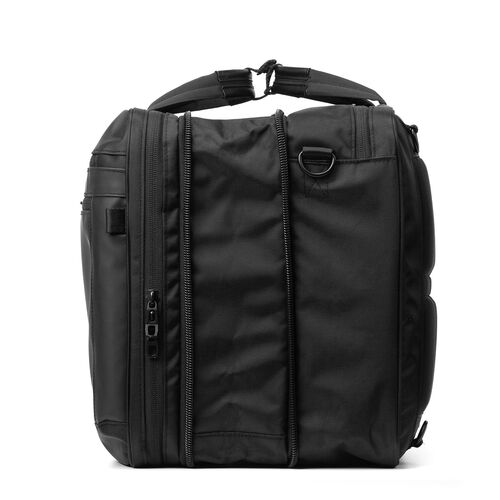 3WAYビジネスバッグ（拡張・26～39リットル・大容量・16インチ・PCバッグ・バックパック・ショルダー・手提げ・出張・撥水・通勤・多機能・大型・メンズ・シンプル・多収納・ブラック）