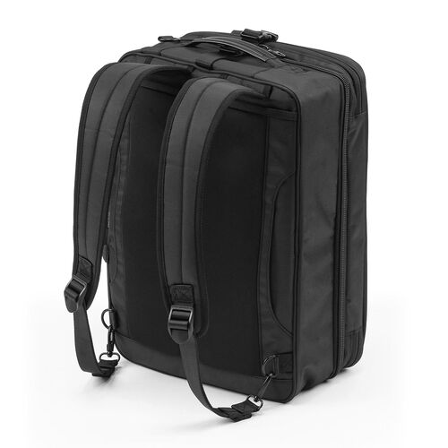 3WAYビジネスバッグ（拡張・26～39リットル・大容量・16インチ・PCバッグ・バックパック・ショルダー・手提げ・出張・撥水・通勤・多機能・大型・メンズ・シンプル・多収納・ブラック）