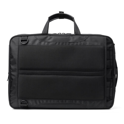 3WAYビジネスバッグ（拡張・26～39リットル・大容量・16インチ・PCバッグ・バックパック・ショルダー・手提げ・出張・撥水・通勤・多機能・大型・メンズ・シンプル・多収納・ブラック）