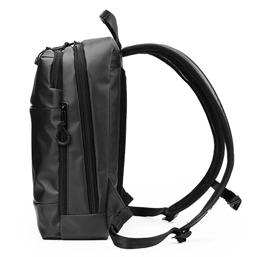 ビジネスリュック バックパック 軽量  耐水 通勤 自転車 SPACE-WING コーデュラ 22L　ブラック