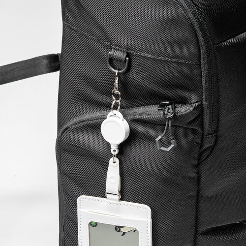 ビジネスリュック SPACE-WING（ラダー形状ショルダーベルト・20リットル・軽量・ビジネスバッグパック・通勤バッグ・ブラック）