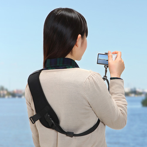 クイックストラップ (ダブルタイプ・速写ストラップ・肩掛け・三脚穴