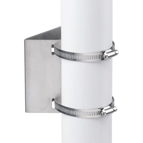 カメラ取付金具（防犯カメラ取付・ステンレス製・センサーライト・ミラー・円柱・ポール用・ダミーカメラ・監視カメラ・接続金具・止め金具・連結金具・ドライバー付属）