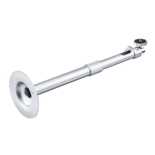 防犯カメラスタンド（長さ伸縮タイプ・32.8～51.5cm・ストレート・カメラ用ブラケット・カメラマウント・壁面固定・天井取付）