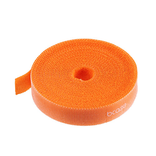 ケーブルタイ（結束バンド・手で裂く・ちぎる・ケーブルアクセサリ・ケーブルまとめ・3ｍ・オレンジ）