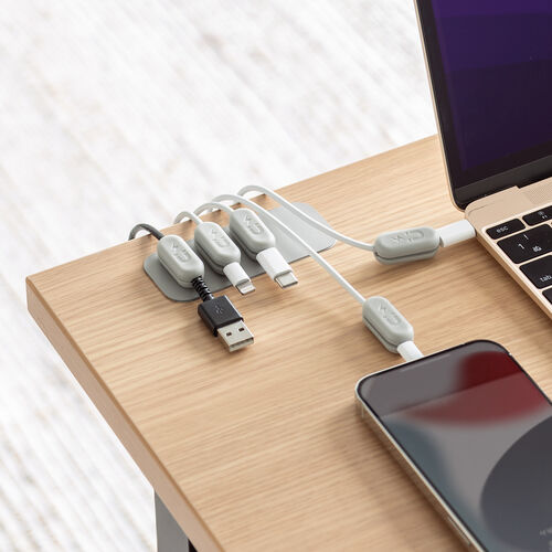 ケーブルホルダー（マグネット・固定・2個セット・ケーブルクリップ