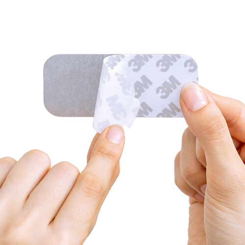 マグネットケーブルホルダー（磁石式ホルダー5個入り・両面テープ固定・ケーブル落下防止・グレー）