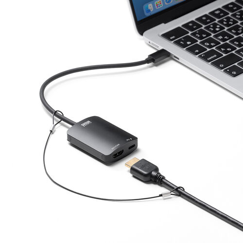 機器連結ワイヤー（備品管理 ケーブル連結・変換アダプタ管理・部品・パーツ・自作・セキュリティ・紛失防止・法人）