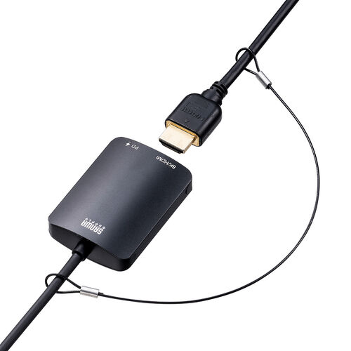 機器連結ワイヤー（備品管理 ケーブル連結・変換アダプタ管理・部品・パーツ・自作・セキュリティ・紛失防止・法人）