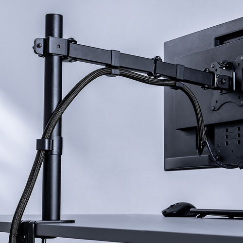 ケーブルスリーブ（Sサイズ・直径1.3cm・長さ5m・フリーカット・耐摩擦性・ペット噛み防止・配線・編組・ケーブルカバー・ケーブル収納）