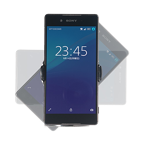 スマートフォン車載ホルダー（iPhone 12 mini/iPhone 12/iPhone 12 Pro/12 Pro Max・Androidスマートフォン対応・ダッシュボード取付・ゲル吸盤）