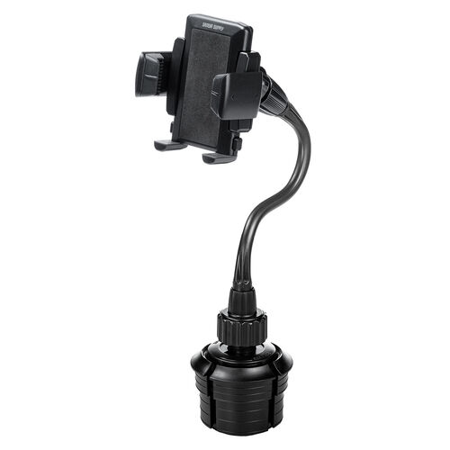 スマホ車載ホルダー（ドリンクホルダー・カップホルダー・フレキシブルアーム・ワンタッチ取り外し）