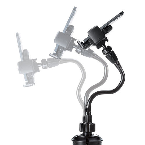 スマホ車載ホルダー（ドリンクホルダー・カップホルダー・フレキシブルアーム・ワンタッチ取り外し）