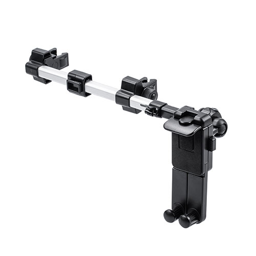 車載ヘッドレストホルダー（ヘッドレスト・タブレット・スマートフォン・後部座席用・位置調整）