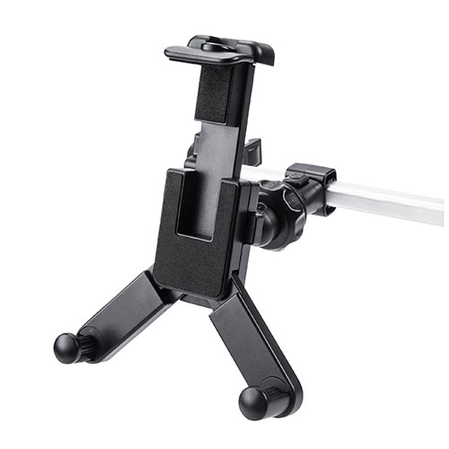 車載ヘッドレストホルダー（ヘッドレスト・タブレット・スマートフォン・後部座席用・位置調整）